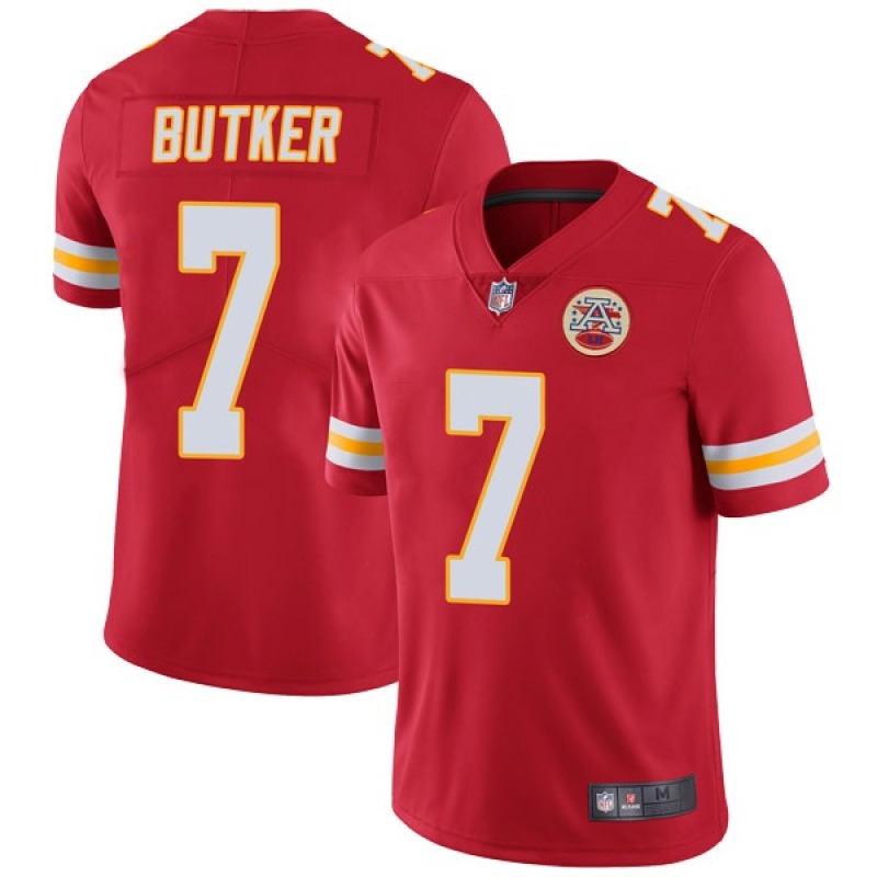 Kansas City Chiefs Harrison Butker Red Limited Jersey Kansas City Chiefs Harrison Butker Red Limited Jersey