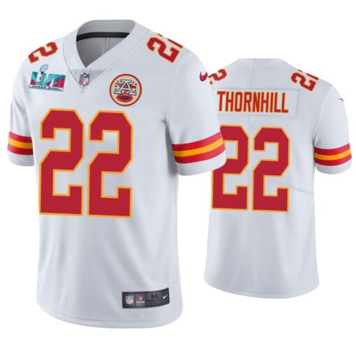 Kansas City Chiefs Juan Thornhill Super Bowl LVII White Limited Jersey