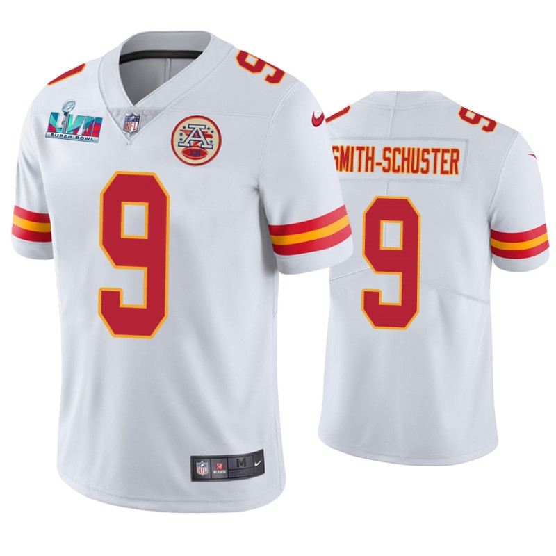 Kansas City Chiefs JuJu Smith-Schuster Super Bowl LVII White Limited Jersey Kansas City Chiefs JuJu Smith-Schuster Super Bowl LVII White Limited Jersey