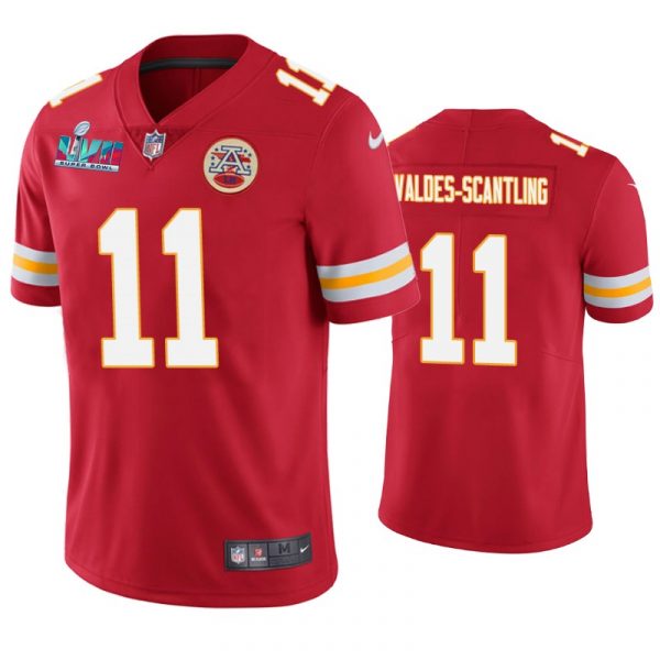 Kansas City Chiefs Marquez Valdes-Scantling Super Bowl LVII Red Limited Jersey Kansas City Chiefs Marquez Valdes-Scantling Super Bowl LVII Red Limited Jersey