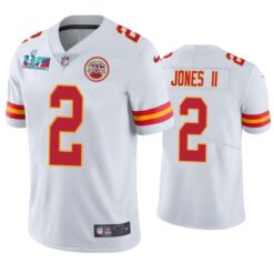 Kansas City Chiefs Ronald Jones II Super Bowl LVII White Limited Jersey