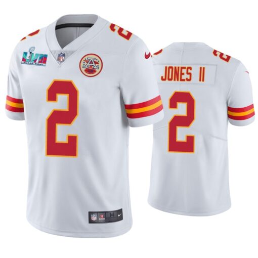 Kansas City Chiefs Ronald Jones II Super Bowl LVII White Limited Jersey