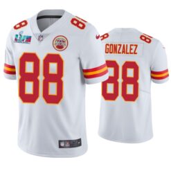 Kansas City Chiefs Tony Gonzalez Super Bowl LVII White Limited Jersey