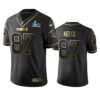 Kansas City Chiefs Travis Kelce Super Bowl LVII Gold Inverted Limited Jersey