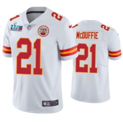 Kansas City Chiefs Trent McDuffie Super Bowl LVII White Limited Jersey