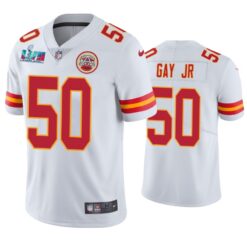 Kansas City Chiefs Willie Gay Jr. Super Bowl LVII White Limited Jersey