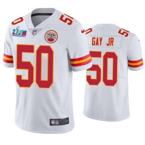 Kansas City Chiefs Willie Gay Jr. Super Bowl LVII White Limited Jersey