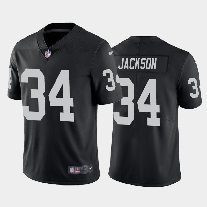 Las Vegas Raiders Bo Jackson Black Limited Jersey Las Vegas Raiders Bo Jackson Black Limited Jersey