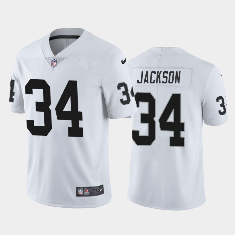 Las Vegas Raiders Bo Jackson White Limited Jersey Las Vegas Raiders Bo Jackson White Limited Jersey