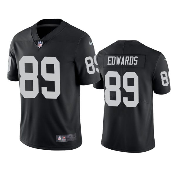 Las Vegas Raiders Bryan Edwards Black Limited Jersey Las Vegas Raiders Bryan Edwards Black Limited Jersey