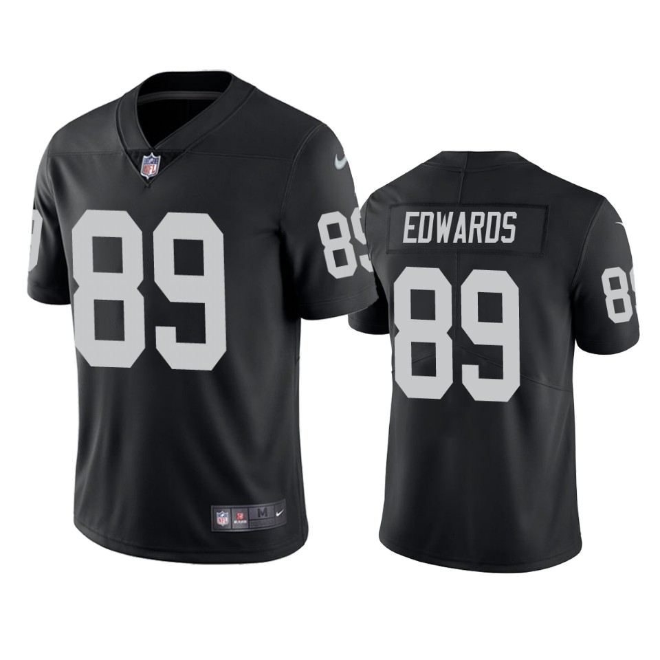 Las Vegas Raiders Bryan Edwards Black Limited Jersey Las Vegas Raiders Bryan Edwards Black Limited Jersey