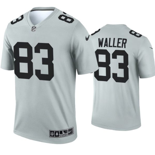 Las Vegas Raiders Darren Waller Silver Inverted Limited Jersey Las Vegas Raiders Darren Waller Silver Inverted Limited Jersey