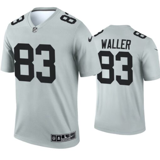 Las Vegas Raiders Darren Waller Silver Inverted Limited Jersey
