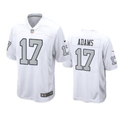 Las Vegas Raiders Davante Adams White Color Rush Limited Jersey