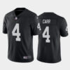 Las Vegas Raiders Derek Carr Silver Inverted Limited Jersey