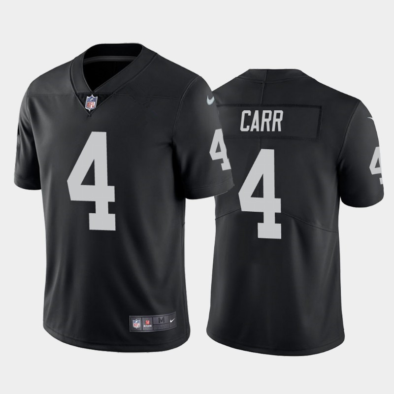 Las Vegas Raiders Derek Carr Black Limited Jersey Las Vegas Raiders Derek Carr Black Limited Jersey