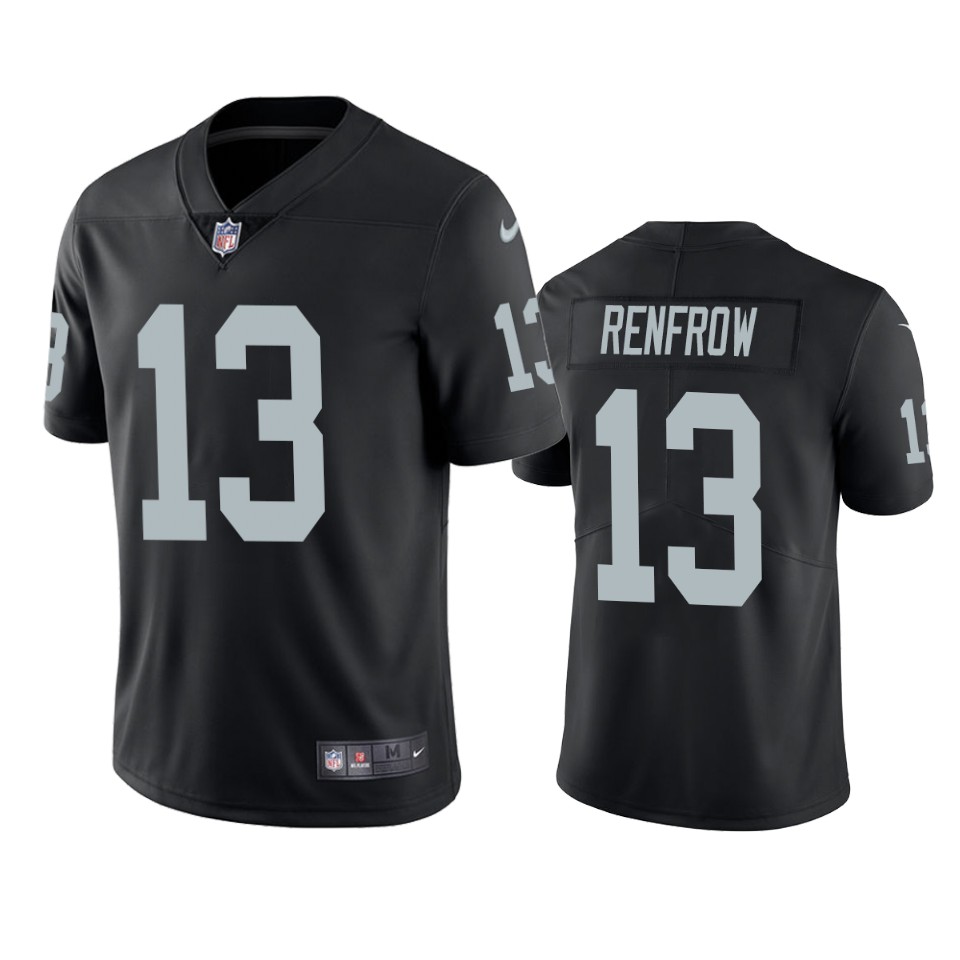 Las Vegas Raiders Hunter Renfrow Black Limited Jersey Las Vegas Raiders Hunter Renfrow Black Limited Jersey