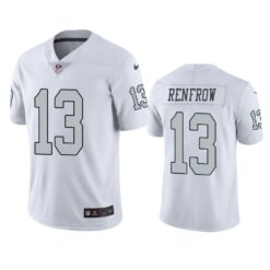 Las Vegas Raiders Hunter Renfrow White Color Rush Limited Jersey