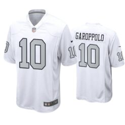 Las Vegas Raiders Jimmy Garoppolo White Color Rush Limited Jersey