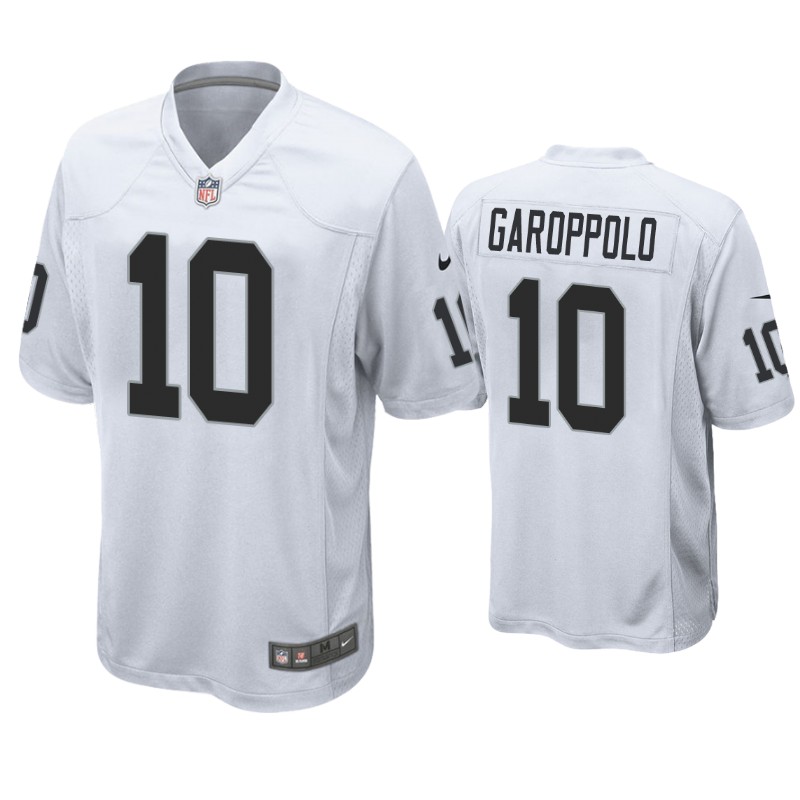 Las Vegas Raiders Jimmy Garoppolo White Limited Jersey Las Vegas Raiders Jimmy Garoppolo White Limited Jersey
