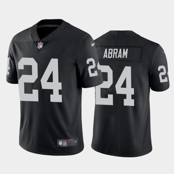 Las Vegas Raiders Johnathan Abram Black Limited Jersey Las Vegas Raiders Johnathan Abram Black Limited Jersey