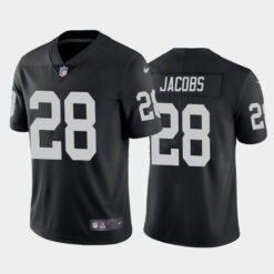 Las Vegas Raiders Josh Jacobs Black Limited Jersey