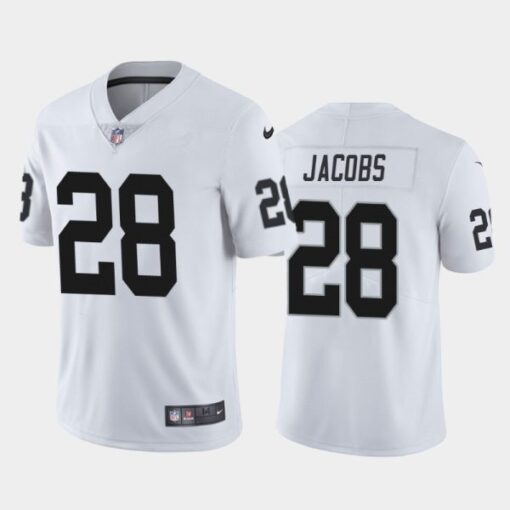 Las Vegas Raiders Josh Jacobs White Limited Jersey