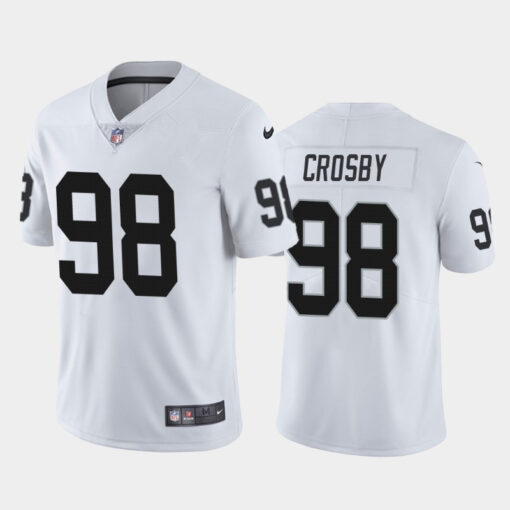 Las Vegas Raiders Maxx Crosby White Limited Jersey