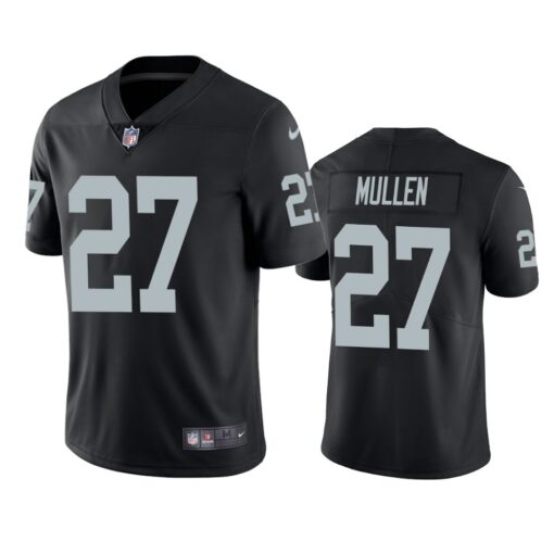 Las Vegas Raiders Trayvon Mullen Jr Black Limited Jersey