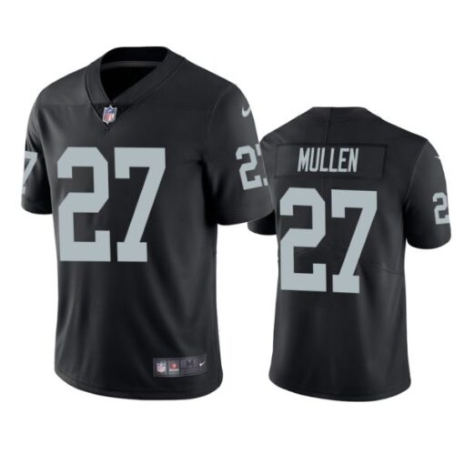Las Vegas Raiders Trayvon Mullen Jr Black Limited Jersey