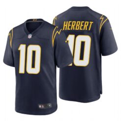 Los Angeles Chargers Justin Herbert Navy Limited Jersey