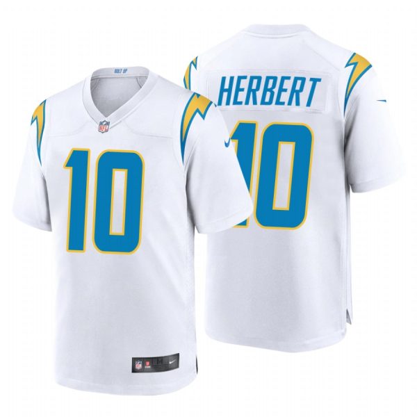 Los Angeles Chargers Justin Herbert White Limited Jersey Los Angeles Chargers Justin Herbert White Limited Jersey