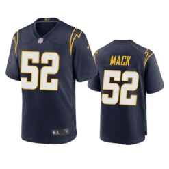 Los Angeles Chargers Khalil Mack Navy Limited Jersey