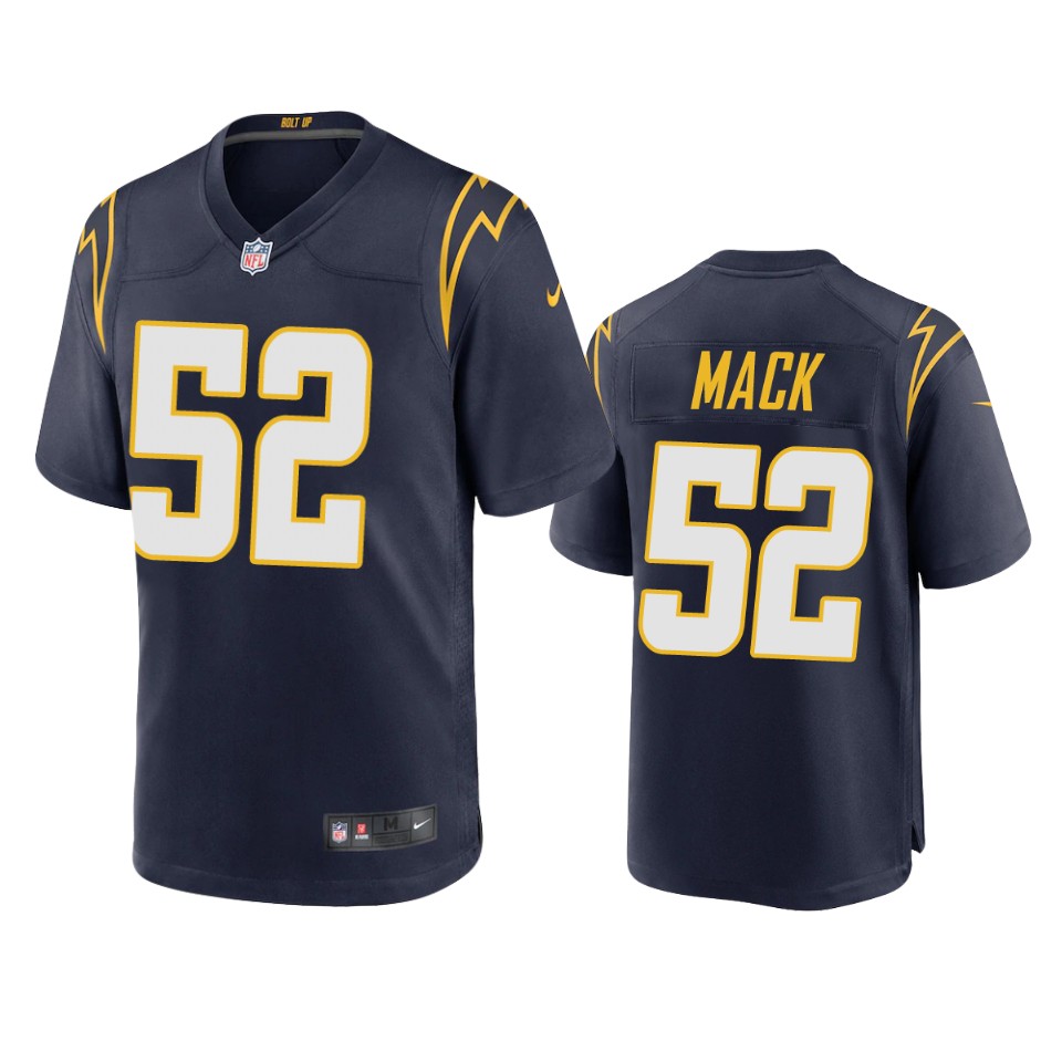 Los Angeles Chargers Khalil Mack Navy Limited Jersey Los Angeles Chargers Khalil Mack Navy Limited Jersey