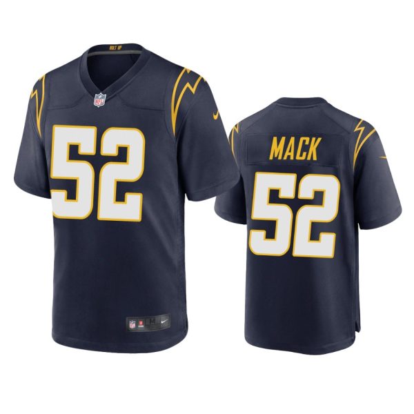 Los Angeles Chargers Khalil Mack Navy Limited Jersey Los Angeles Chargers Khalil Mack Navy Limited Jersey