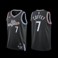 Los Angeles Clippers Amir Coffey 2022-23 City Edition Jersey Black