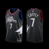 Los Angeles Clippers Amir Coffey 2022-23 Icon Edition NO.6 Patch Jersey Royal