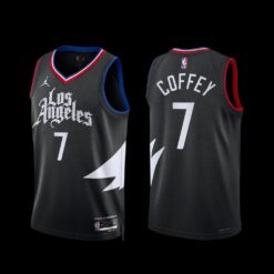 Los Angeles Clippers Amir Coffey 2022-23 Statement Edition Jersey Black