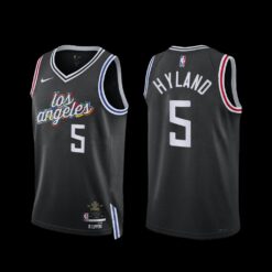 Los Angeles Clippers Bones Hyland 2022-23 Black City Edition Jersey