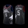 Los Angeles Clippers Bones Hyland 2022-23 Blue Icon Edition Jersey