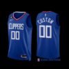 Los Angeles Clippers Custom 2022-23 Association Edition Jersey White