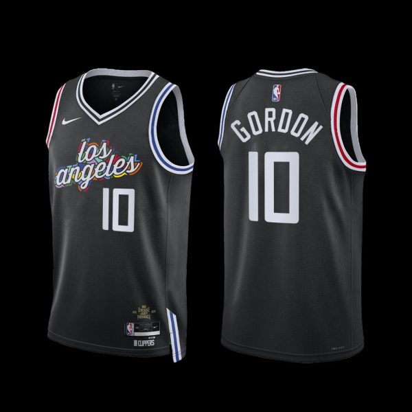 Los Angeles Clippers Eric Gordon 2022-23 City Edition Jersey Black Los Angeles Clippers Eric Gordon 2022-23 City Edition Jersey Black