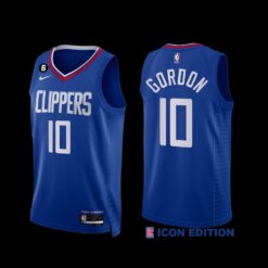 Los Angeles Clippers Eric Gordon 2022-23 Icon Edition Jersey Blue