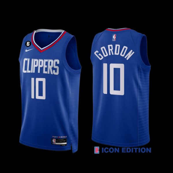 Los Angeles Clippers Eric Gordon 2022-23 Icon Edition Jersey Blue Los Angeles Clippers Eric Gordon 2022-23 Icon Edition Jersey Blue