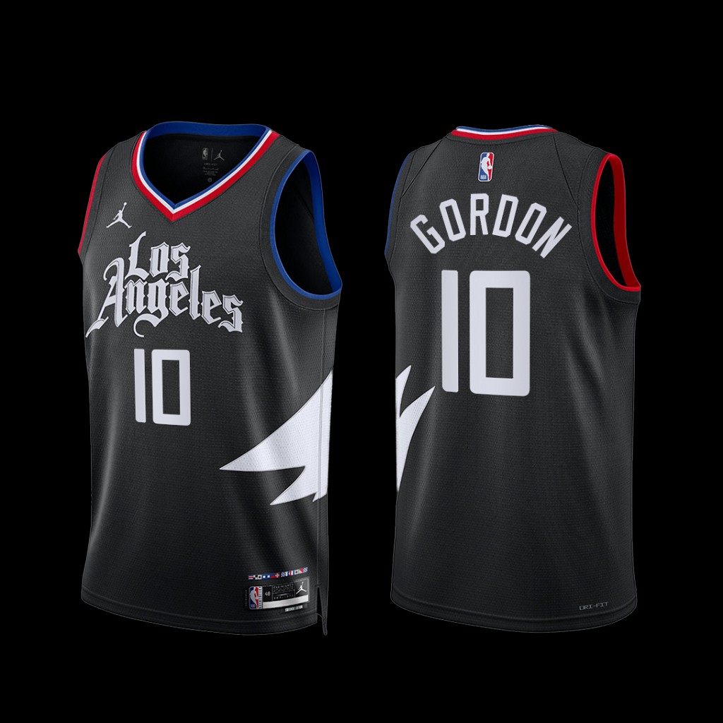 Los Angeles Clippers Eric Gordon 2022-23 Statement Edition Jersey Black Los Angeles Clippers Eric Gordon 2022-23 Statement Edition Jersey Black