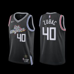 Los Angeles Clippers Ivica Zubac 2022-23 City Edition Jersey Black