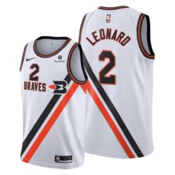 Los Angeles Clippers Kawhi Leonard 2020 White Classic Jersey