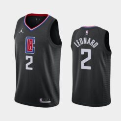Los Angeles Clippers Kawhi Leonard 2021 Black Statement Jersey