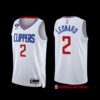 Los Angeles Clippers Kawhi Leonard 2021 Earned Gray Jersey