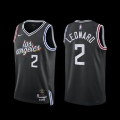 Los Angeles Clippers Kawhi Leonard 2022-23 City Edition Jersey Black